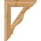 Ekena Millwork Funston Slat Rough Sawn Bracket, Western Red Cedar, 6"W x 30"D x 38"H BKT06X30X38FST06RWR - alternate 3